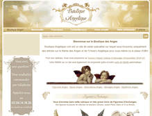 Tablet Screenshot of boutique-angelique.com